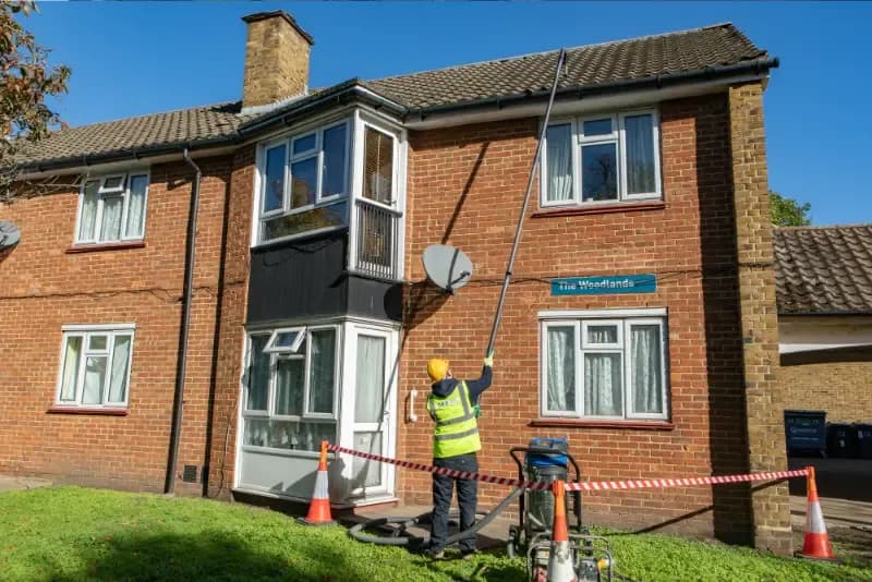 TWD offer high level gutter-cleaning systems