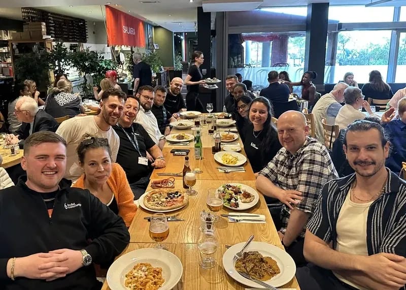 Build Concierge colleagues standing close together